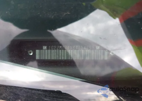 2006 Pontiac G6 Gtp z USA, uszkodzony, nr VIN 1G2ZM171X64134259